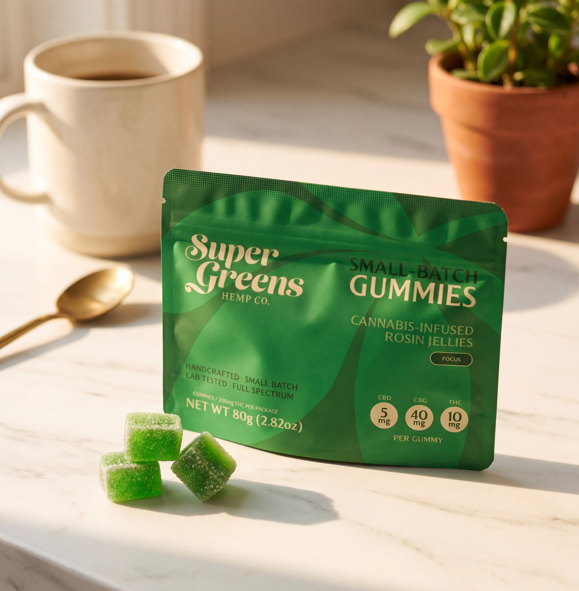 Super Greens product packaging